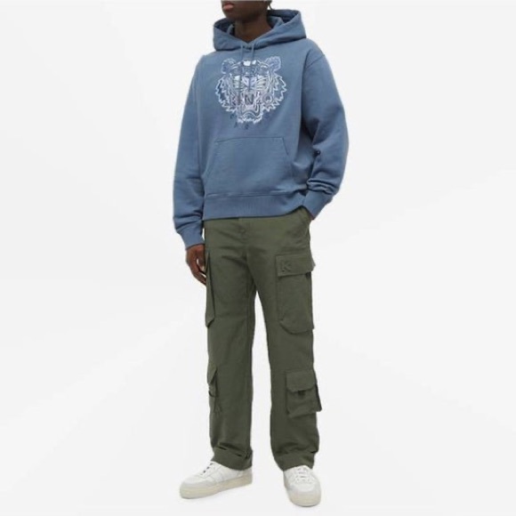 Kenzo SS21 Icon Festive Tiger Logo Hoodie - Picture 14 of 15